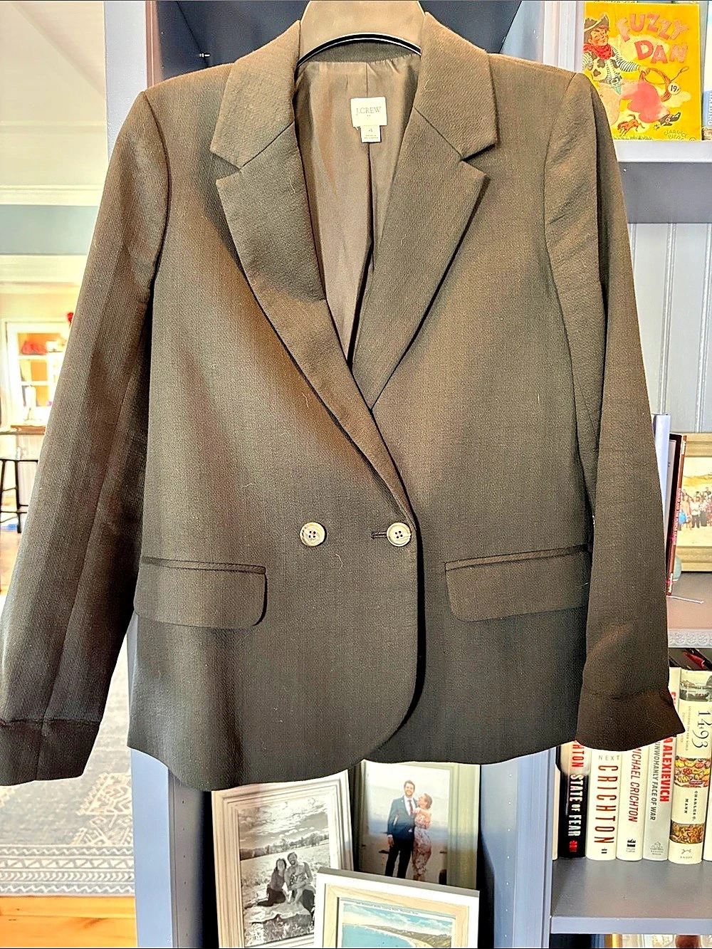 J.Crew double-breasted blazer Size 4